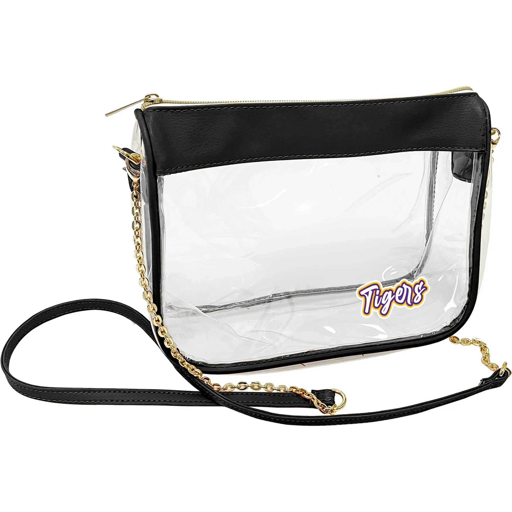 LSU Hype Bag Crossbody Stadium Clear Tigers