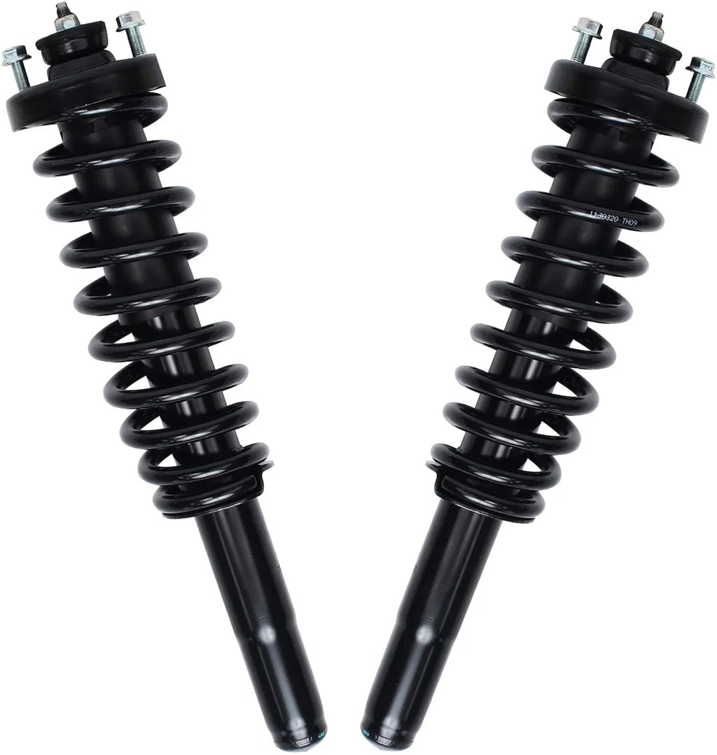 Struts Struts 2 Front 1997-2001 Quick w/Coil 1999 2000 Struts Install Ready Detroit Spring - for Assembly Complete Honda 1998 Axle Replacement CR-V