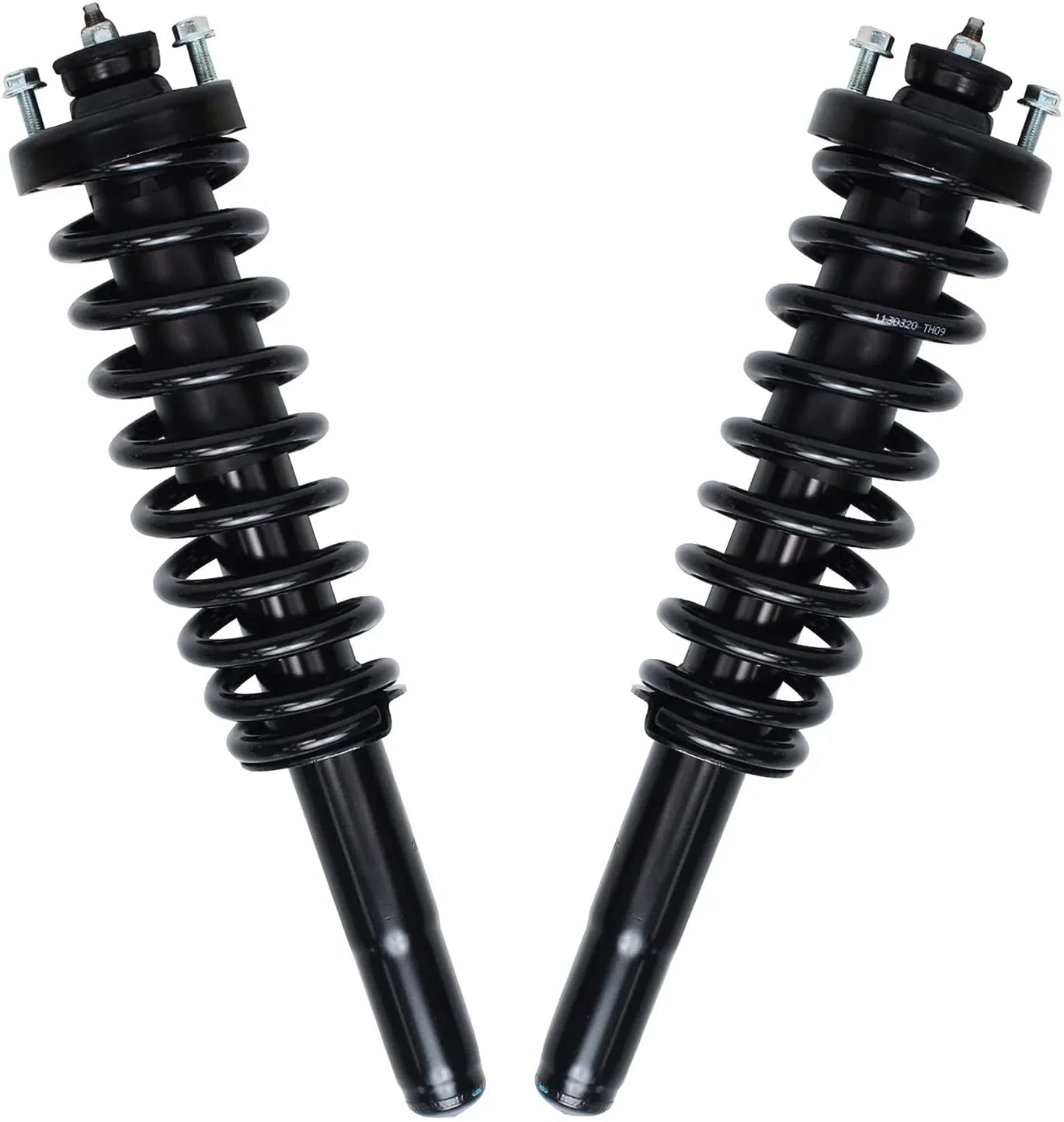 Struts Struts 2 Front 1997-2001 Quick w/Coil 1999 2000 Struts Install Ready Detroit Spring - for Assembly Complete Honda 1998 Axle Replacement CR-V