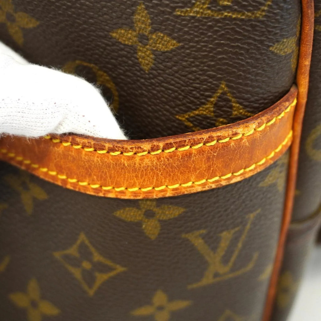 Pre-Owned PM Vuitton M45254 Reporter Monogram (Good) Brown Louis Bag Ladies Shoulder
