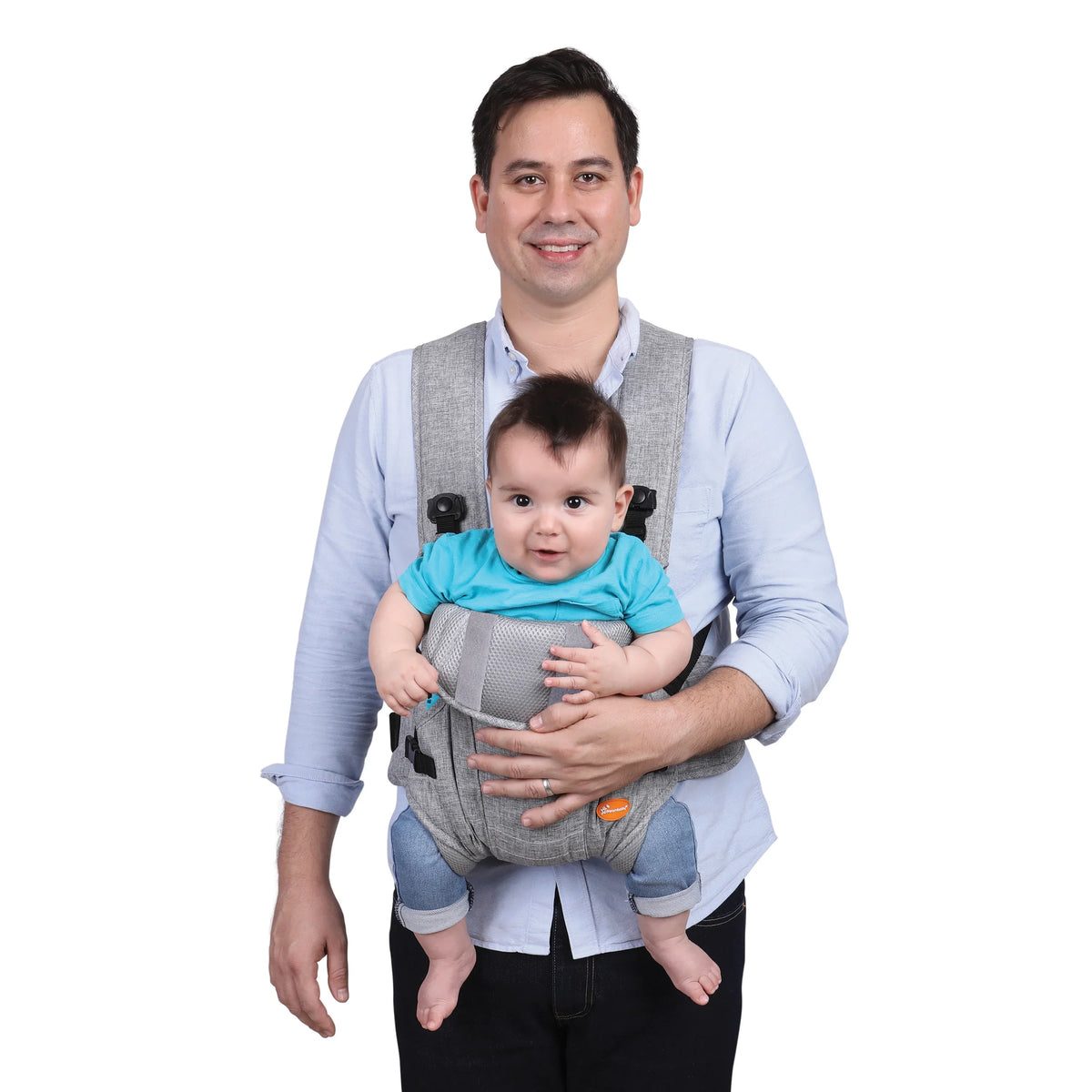 Position Dreambaby 3-in-1 Oxford Baby Adjustable Carrier