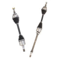 Axle Side Driver Front 2017 2013 Assembly Set for Passenger Ford 2014 2.0L New FWD and 2015 2016 of 2.3L CV Shaft 2 AutoShack Drive AS2316PR AWD Replacement Focus 1.0L