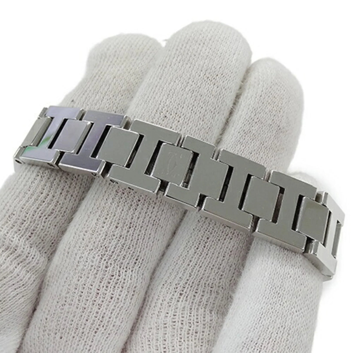 Steel, Quartz, Cartier Watch, Polished (Good) Pre-Owned W3140007, Pasha Miss Stainless Silver, Ladies SS,