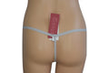La (XS) Perla String Gray G Knit Cotton Women's Light