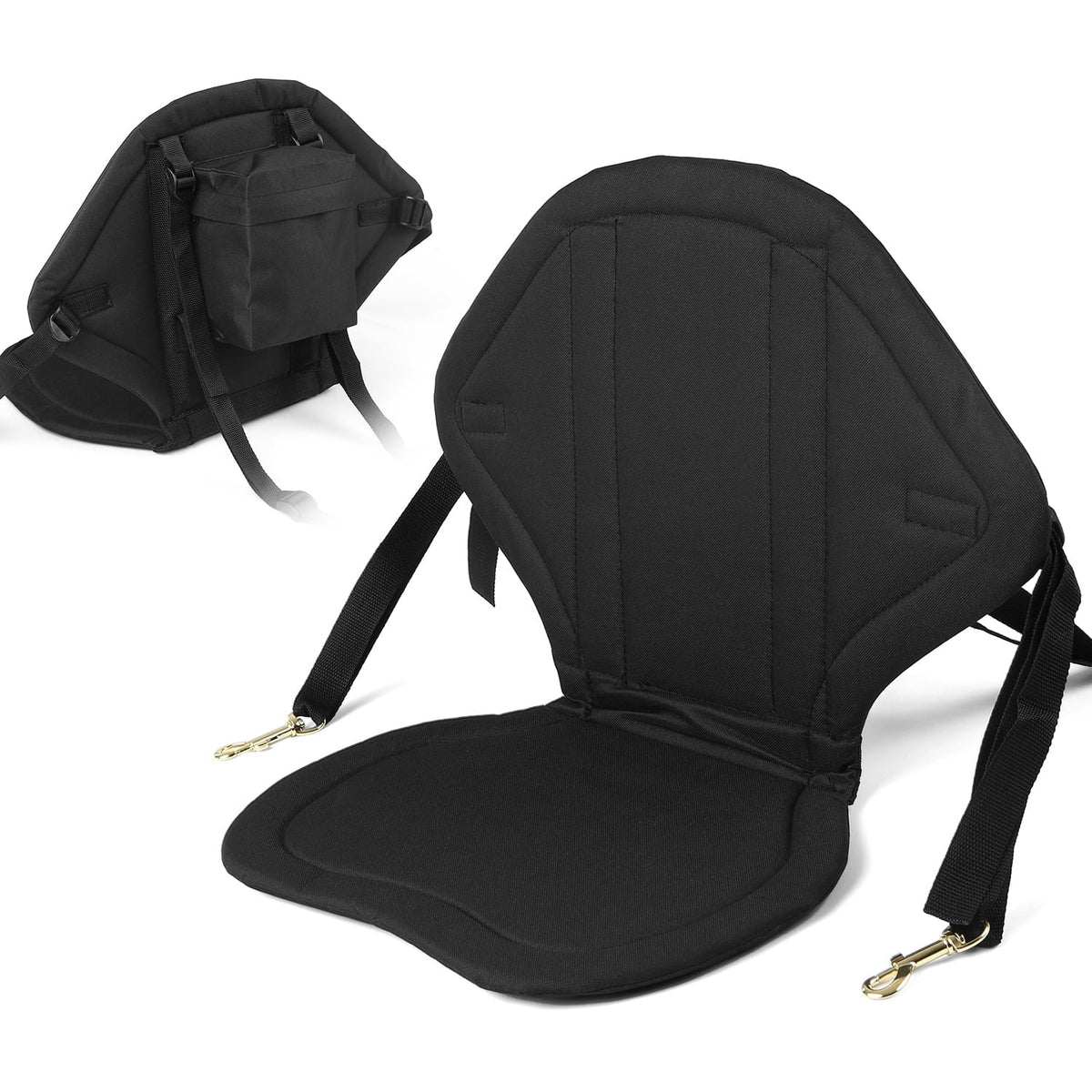 Cushioned Support Lixada High Repellent Kayak for Watersports Kids Canoe Children Back Seat with Seat Seat Water Boats Back Pad