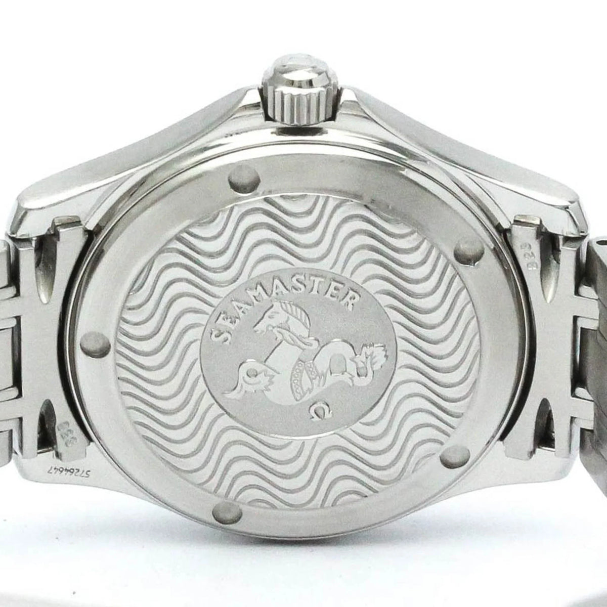 Polished Mens Steel Watch 2511.81 120M (Good) OMEGA BF567329 Pre-Owned Seamaster Quartz