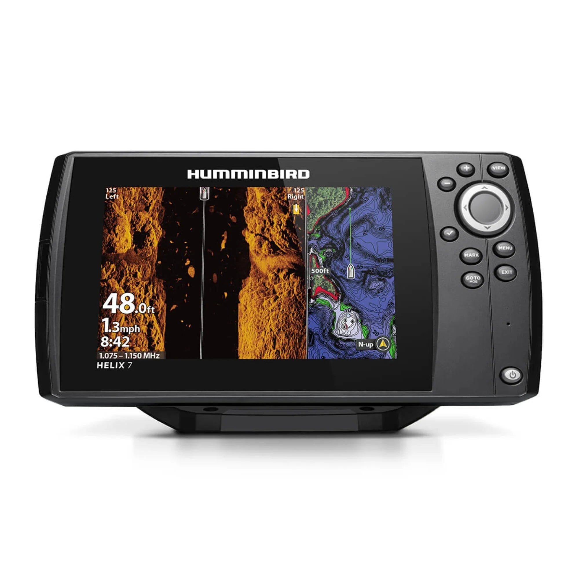 7 GPS Helix Kota SI Humminbird 137-4115901 7" HD Chirp Display, G4, Minn New