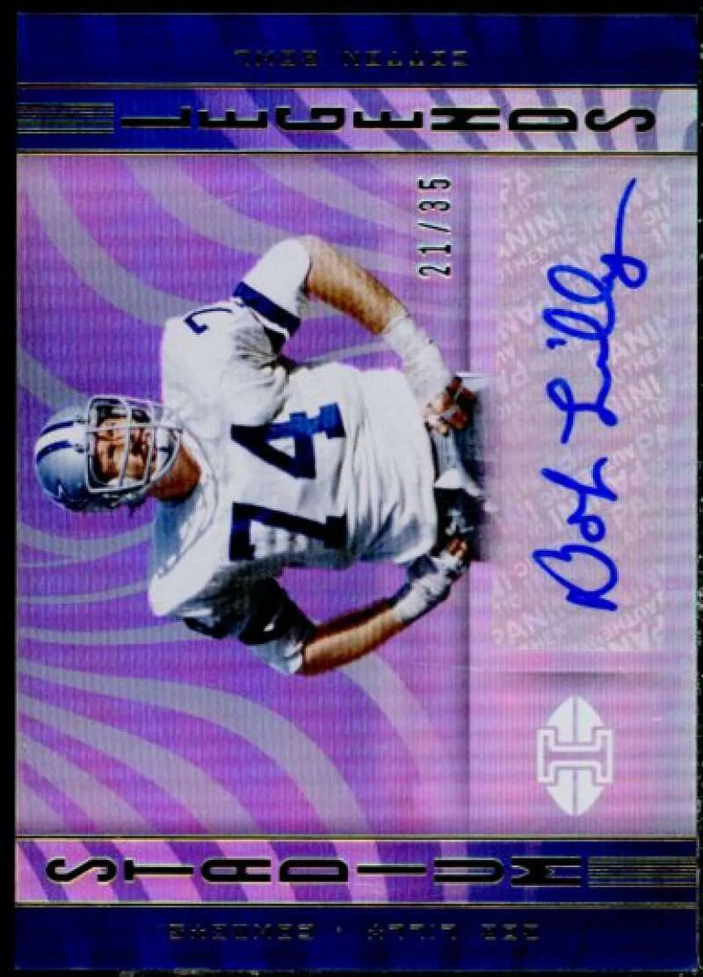 2019 Stadium Bob Autographs Lilly Legends Panini Card #18 Illusions