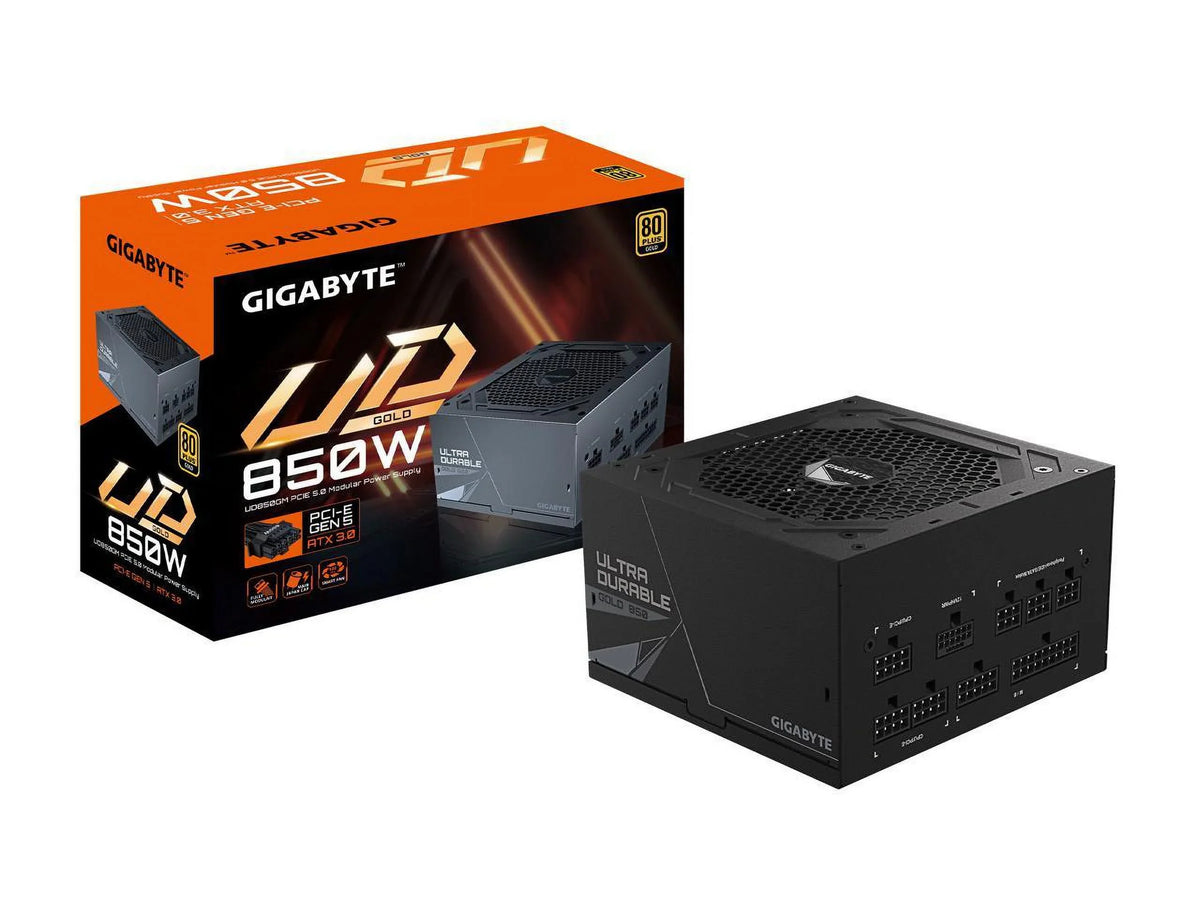 Certified, Power Gold Fully PG5 850W Supply Plus Ready, 80 GIGABYTE GP-UD850GM 5.0 PCIe Modular Rev2.0