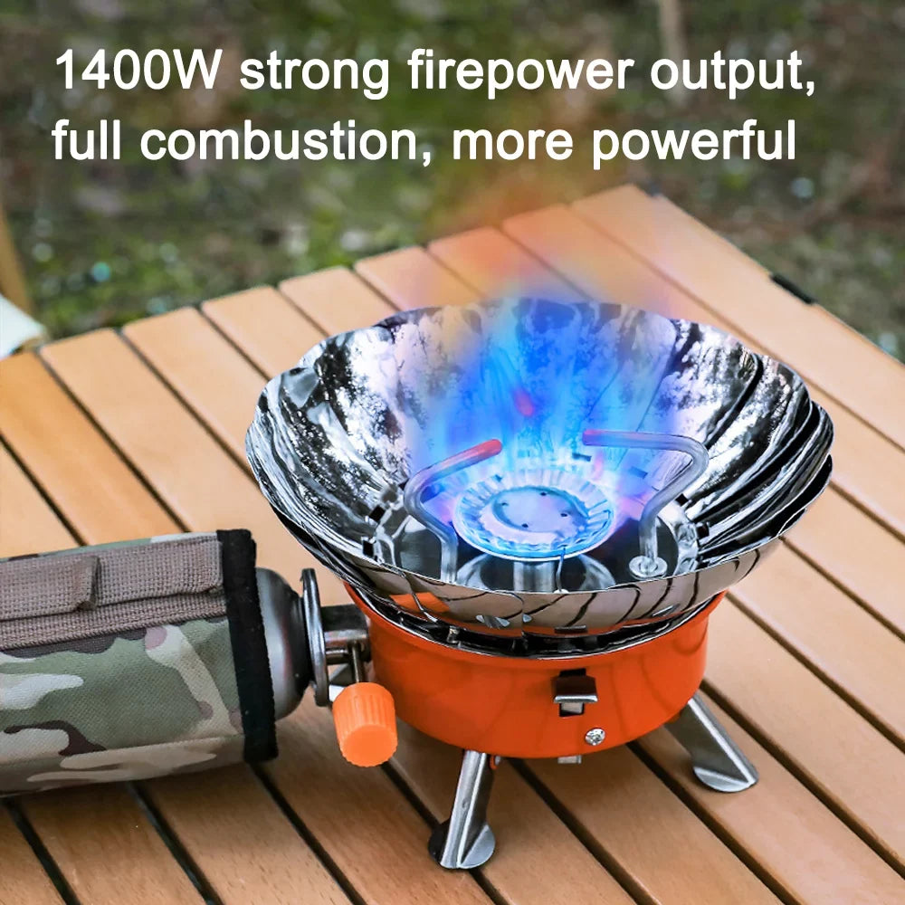 Gas Cooker, Furnace Foldable Electronic Camping Design Hiking Apexeon Stove, Ignition Portable
