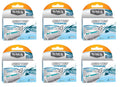 Titanium Quattro Trimmer Count + Cartridges 3 - Schick Eyebrow Refill Count 24