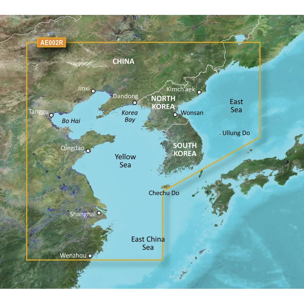 g3 Vision® - Yellow microSD™/SD™ VAE002R - - HD Sea BlueChart® Garmin
