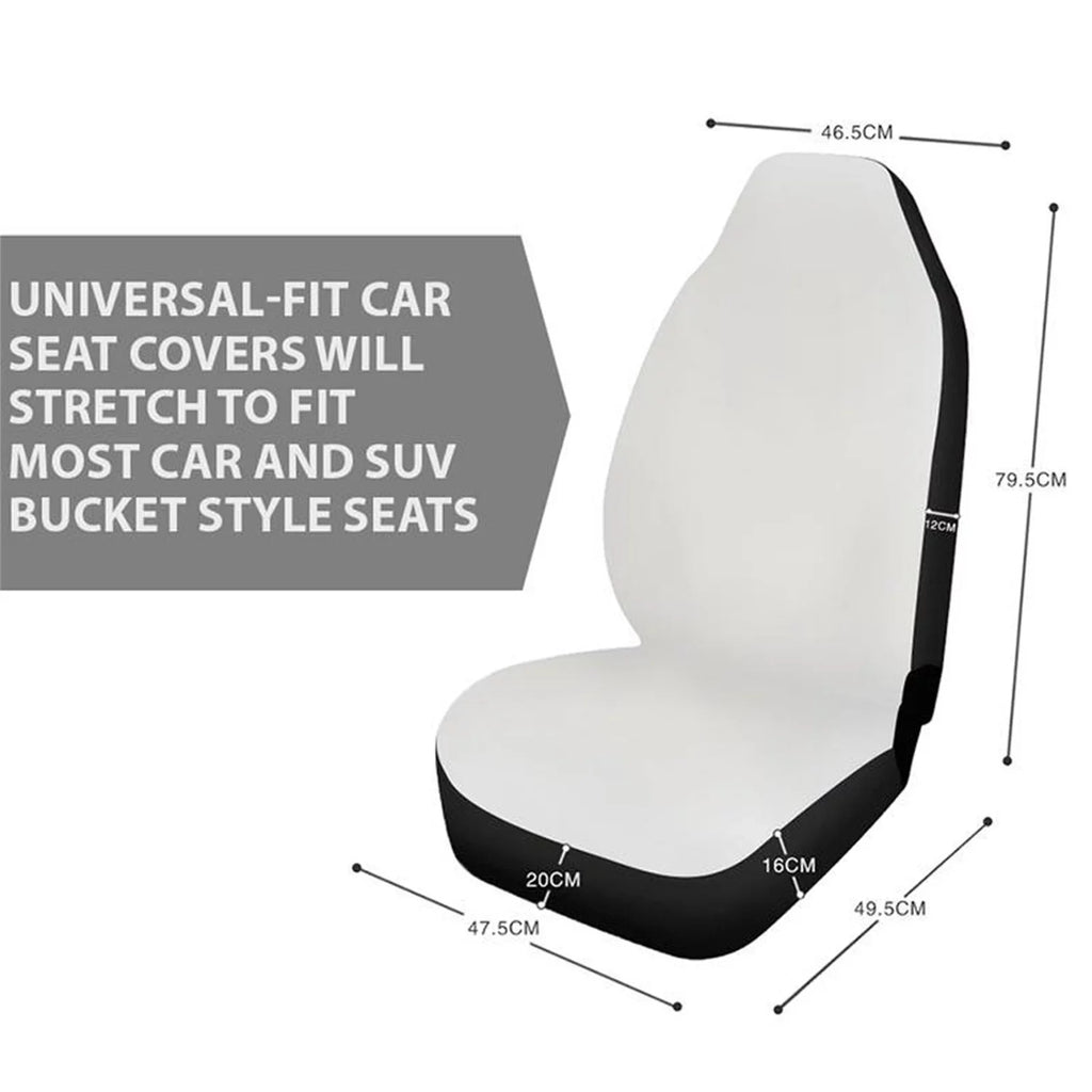 Cover for Car 2 Set Seat Cover SUV Vehicle Cars Xoenoiee Truck, Sedan Seat Front Bucket Polyester to Seat Pack Install Print Covers Pickup Most Blossoms Easy Plum