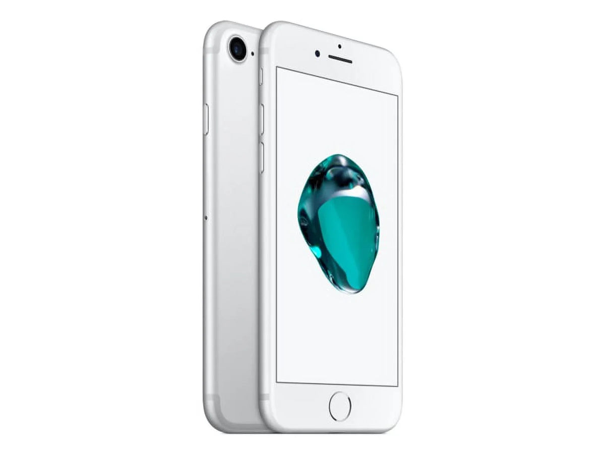 32GB, iPhone Apple 7 Restored (Refurbished) Silver AT&T -