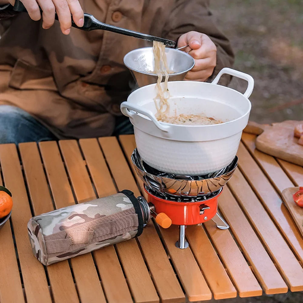 Gas Cooker, Furnace Foldable Electronic Camping Design Hiking Apexeon Stove, Ignition Portable