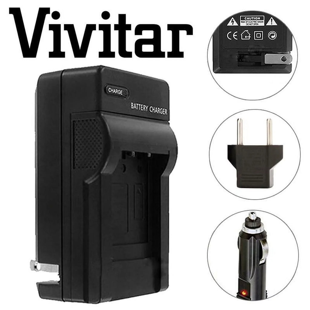 Canon G5 II, G9 G9X + X for NB-13L G7 NB-13L X, Battery Battery X, II, Canon X, HS) Charger (for Mark Battery Mark G7 Replacement SX720 VIV-QCB-217 VIVITAR