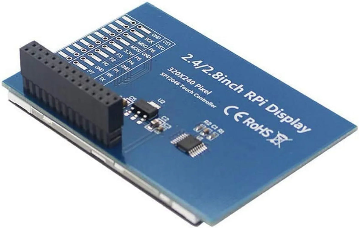 2.8 Display Resistance /3B+ 4B SPI Compatible Treedix with Touch inch Pan LCD Raspberry Touch with Interface Color Pi Screen TFT TFT Screen