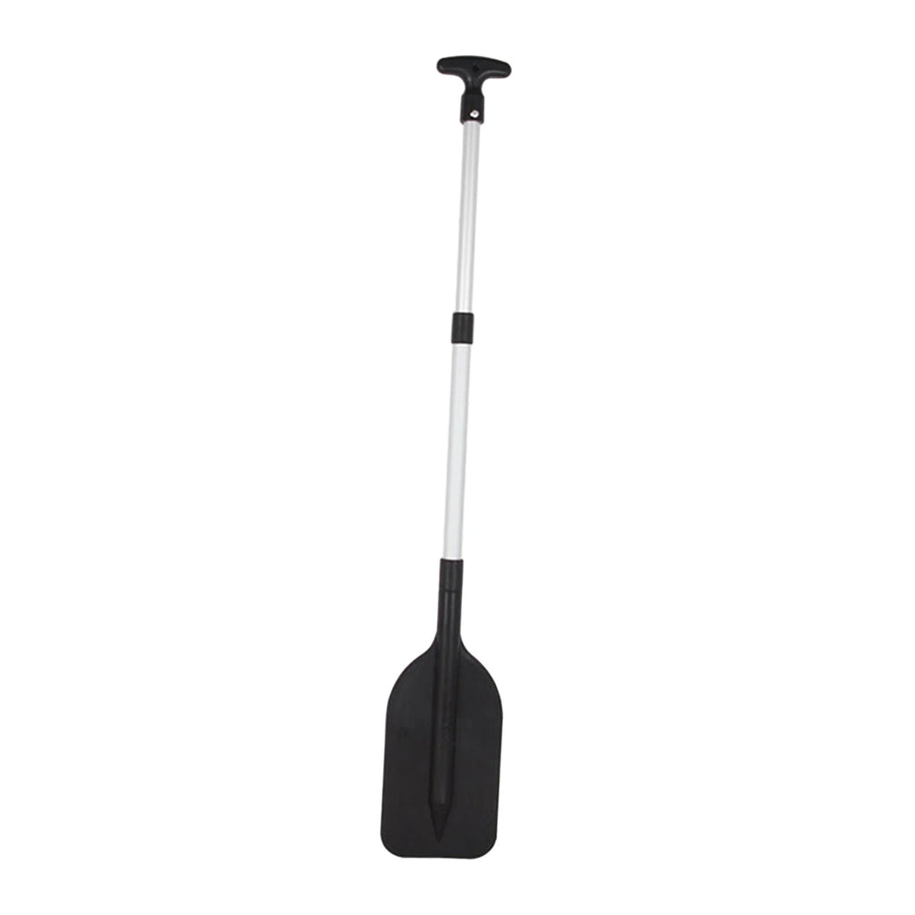 funtasica Boat Boat Oars Canoe Float for Paddle Sports Beginners Outdoor Canoeing Flexible Durable Black Paddle Activities Kayaking