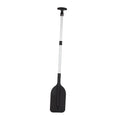 funtasica Boat Boat Oars Canoe Float for Paddle Sports Beginners Outdoor Canoeing Flexible Durable Black Paddle Activities Kayaking
