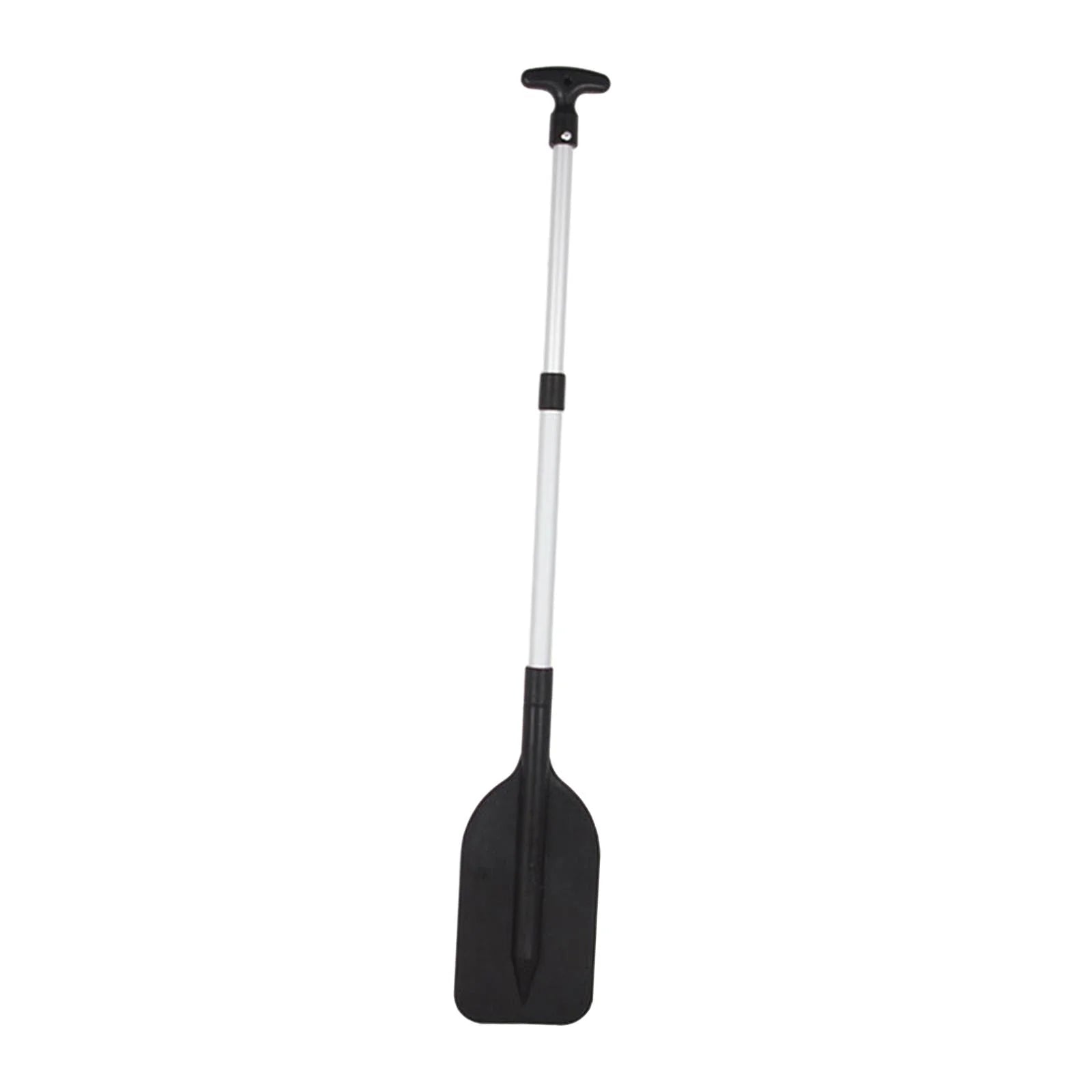 funtasica Boat Boat Oars Canoe Float for Paddle Sports Beginners Outdoor Canoeing Flexible Durable Black Paddle Activities Kayaking