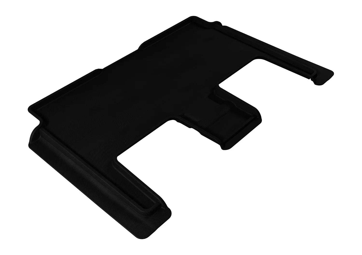 KAGU - Mat DODGE MAXpider Row GRAND CARAVAN 3D Second compatible with 2008-2020 Floor (BLACK)