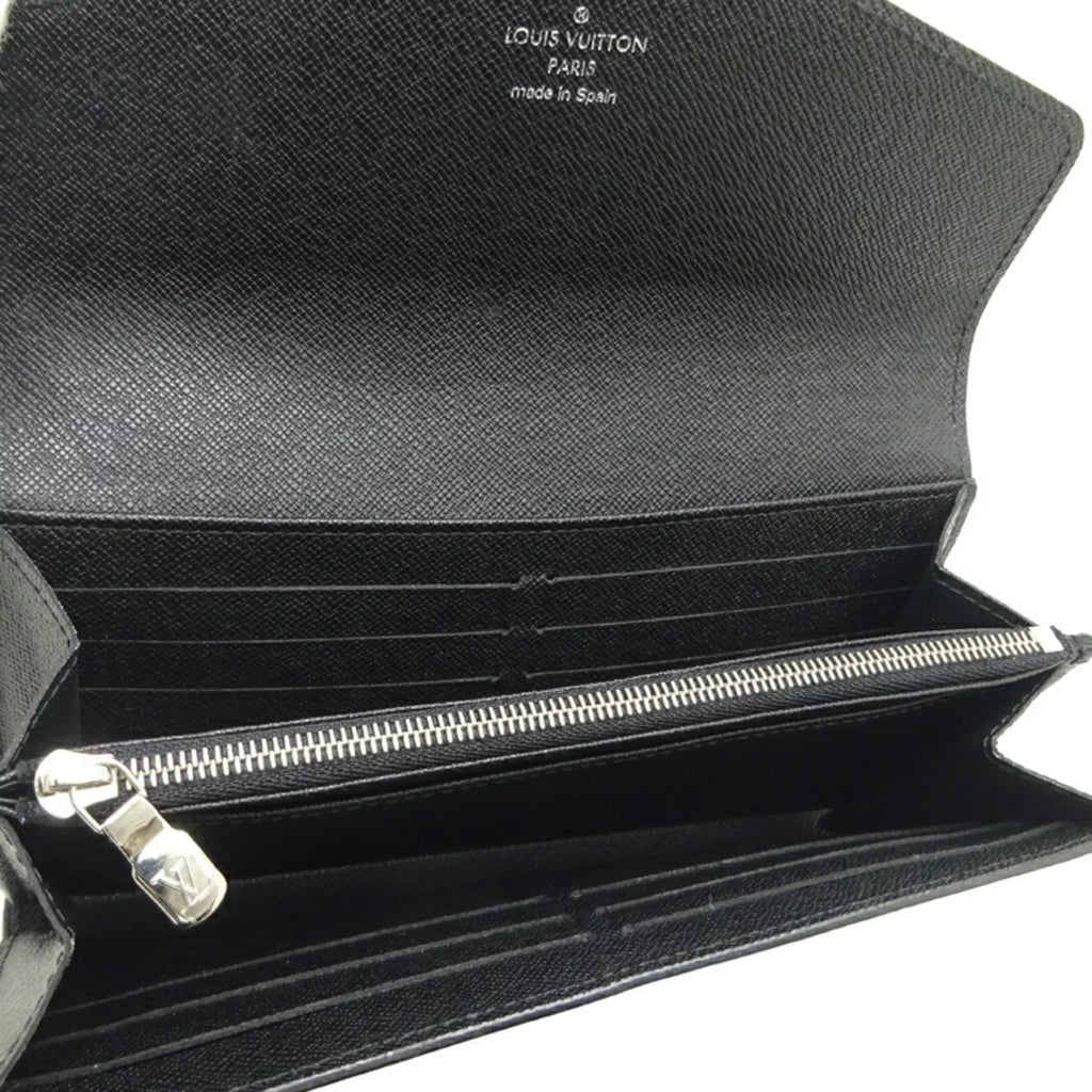 M61649 Portefeuil Long Sarah Women's (Good) Wallet Pre-Owned Louis Vuitton Epi () (Blue)