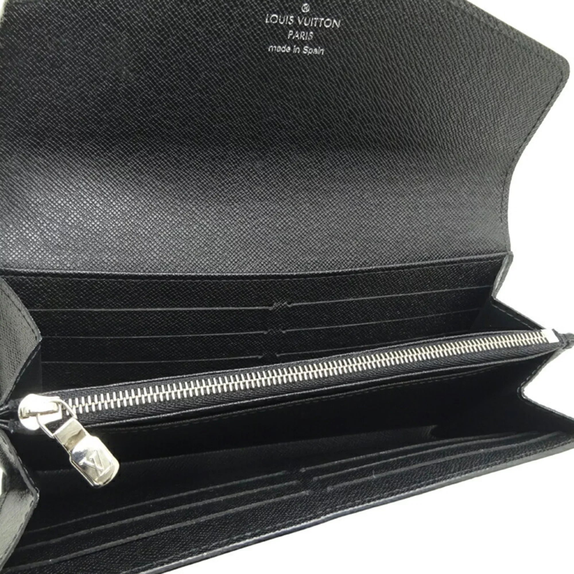 M61649 Portefeuil Long Sarah Women's (Good) Wallet Pre-Owned Louis Vuitton Epi () (Blue)
