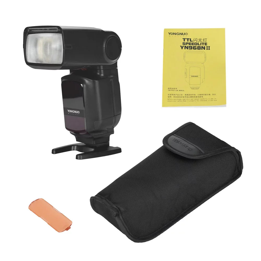 YN622N YONGNUO - YN560 with Built-in Speedlite 5600K with Light for YN968N II Cameras, System Compatible Flash Wireless HSS Nikon LED TTL DSLR Wireless 1/8000s
