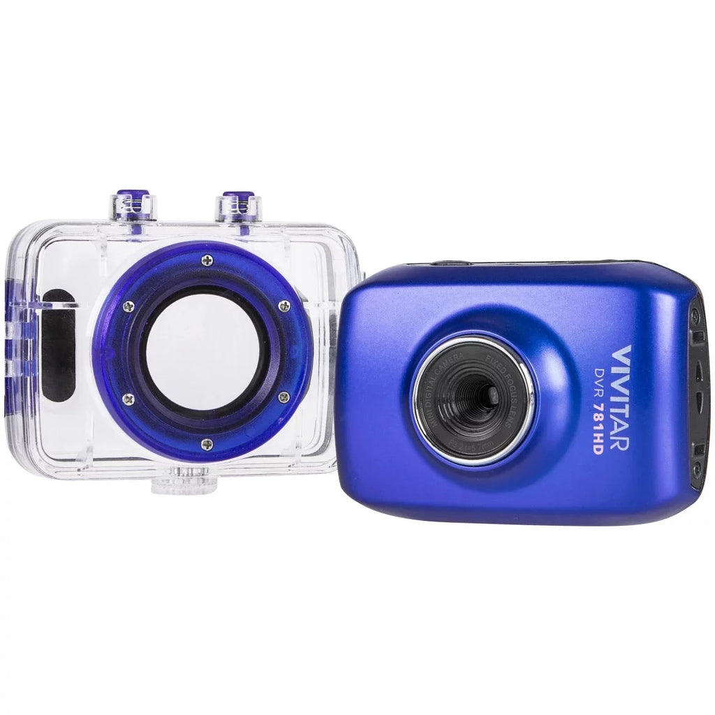 Display Pro Action 1.4" 1.3 Megapixel DVR781 with Camcorder Accessories Vivitar Series