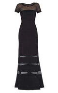 Crochet Detail Stitch Gown Gweneth Multi