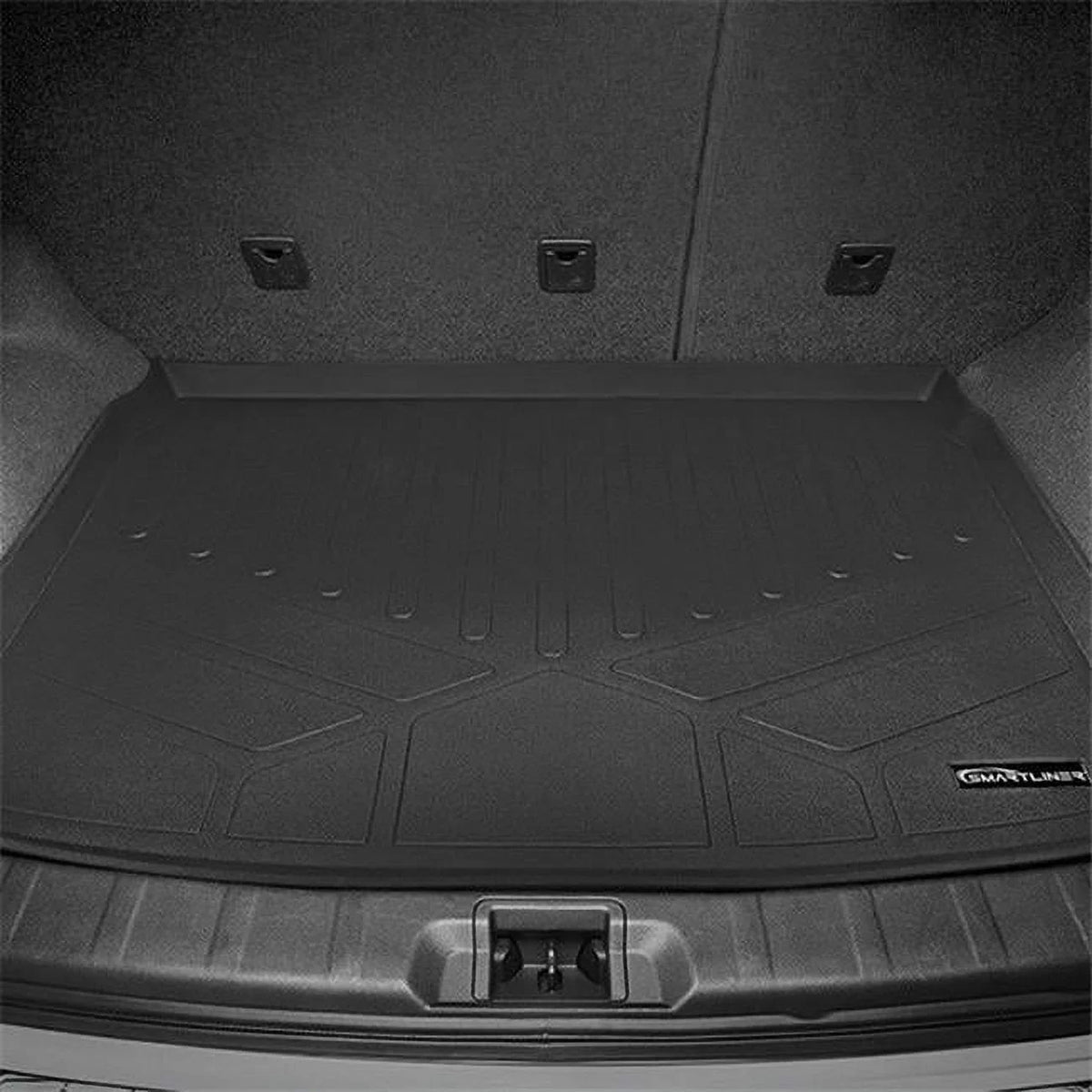 Behind Yukon Cargo the GMC 2nd 2021-2023 XL, Seats Fit & Suburban Liner for Row Black Chevrolet Custom