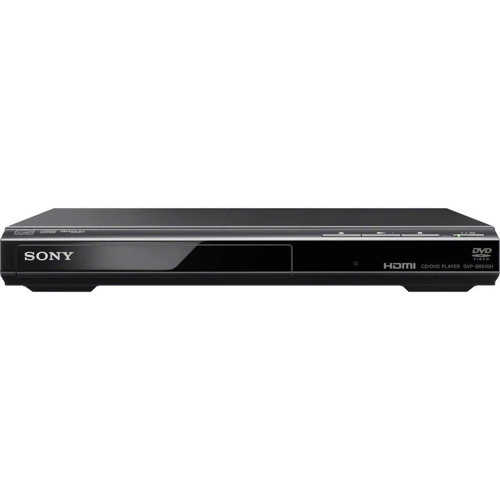 DVP-SR510H 1080p, Disc(s) Black DVD Sony 1 Player,