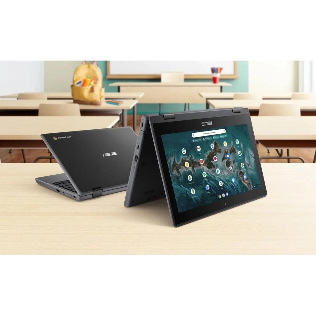 Celeron Touchscreen, CR1100FKA-YZ184T N5100, 64GB 11.6" SSD, Chromebook Asus Flip Intel ChromeOS,