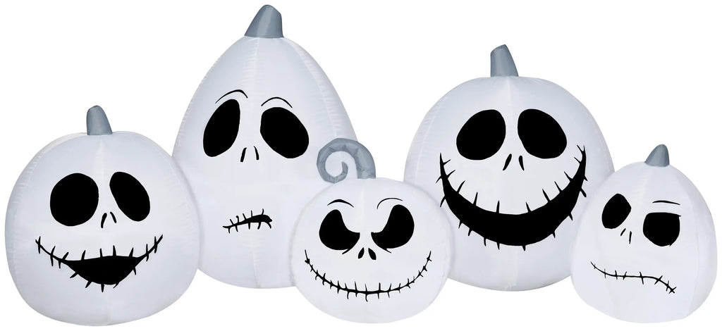 Skellington Airblown Jack Inflatable Pumpkin