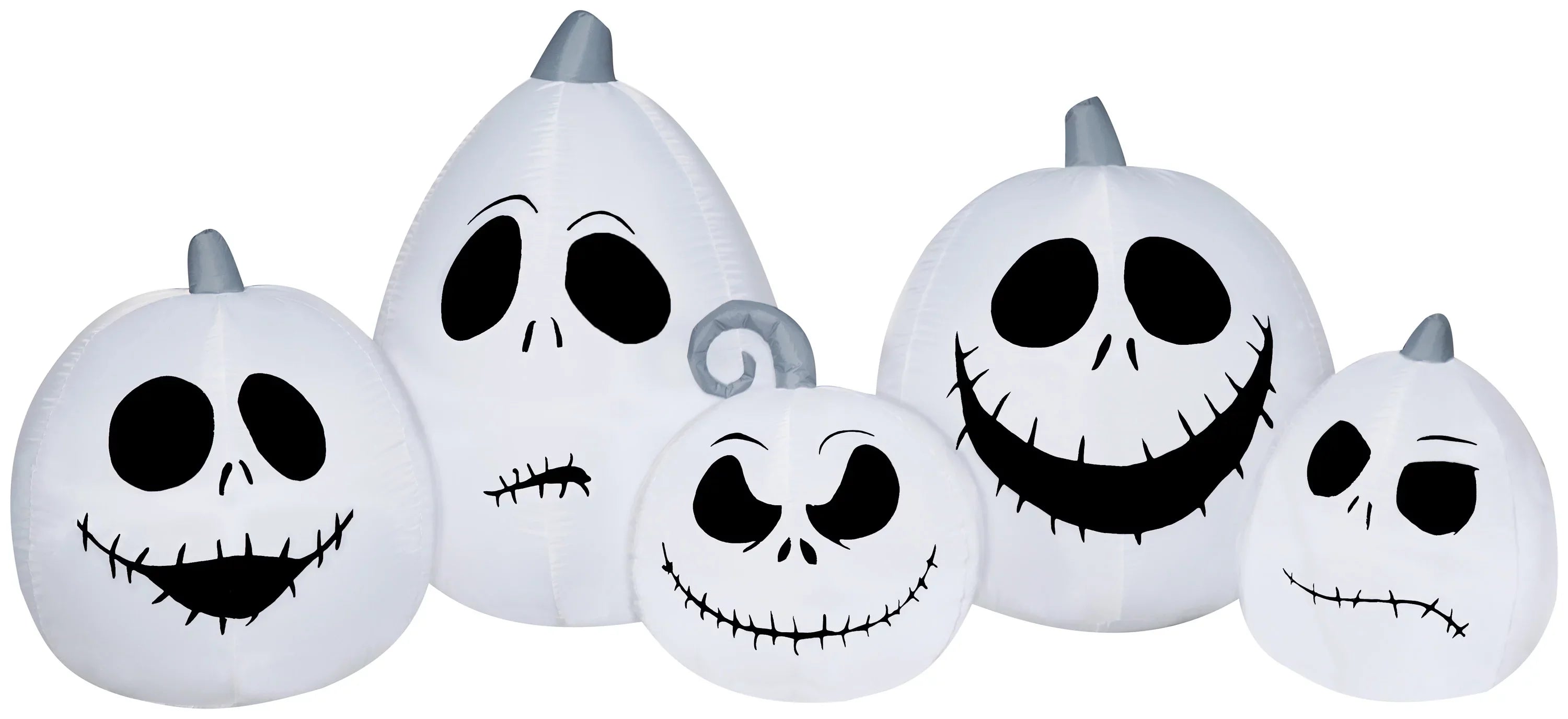 Skellington Airblown Jack Inflatable Pumpkin