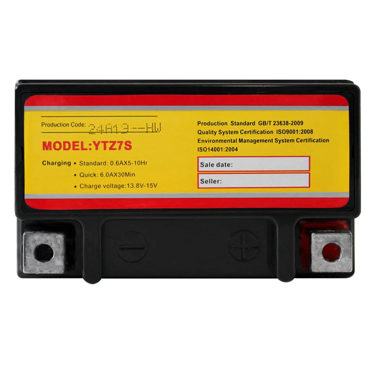 Replacement S1000RR Battery for 12V 2014-2016 6AH 1000 BMW YTZ7S