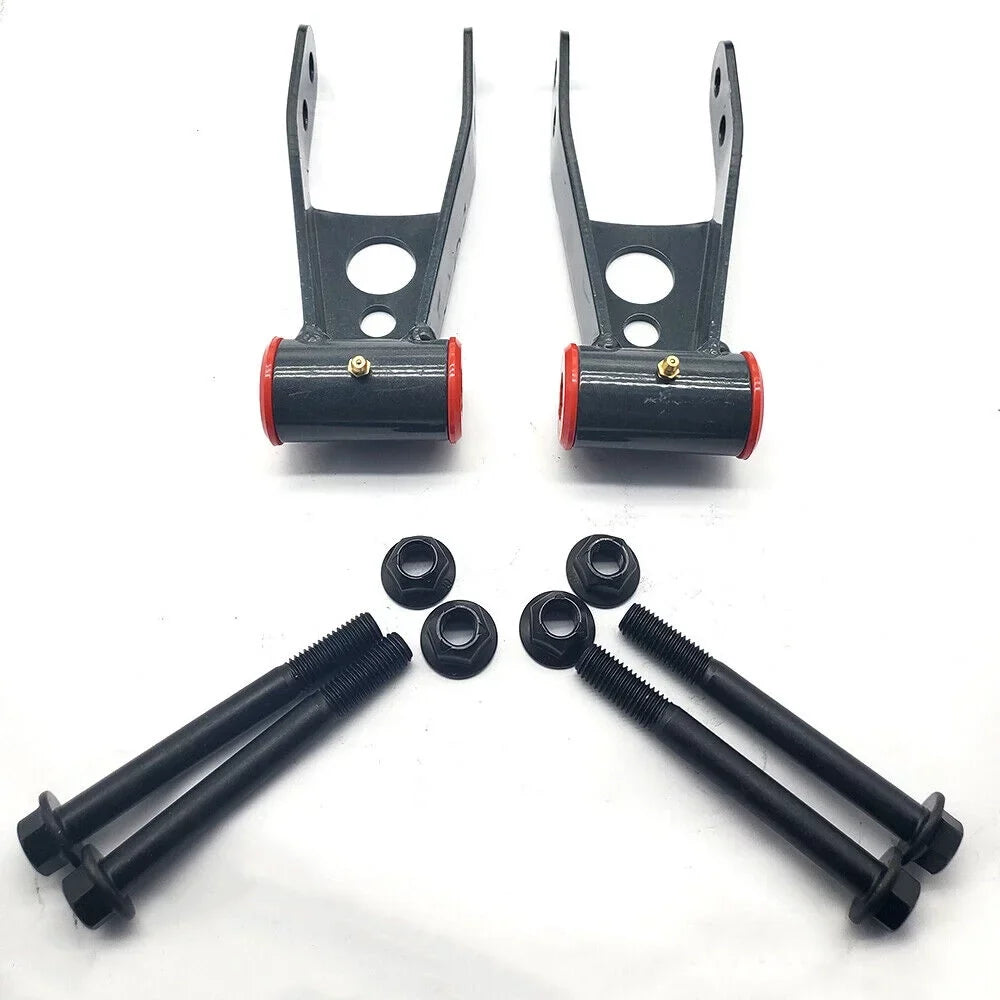 Level Rear 2WD/4WD XJ Adjustable For Autoparts 1"-2 84-01 Kit Jeep Shackles Cherokee Lift Hex