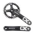 Arms Right Crankset for 170MM Ring Bike Aluminum Single Alloy MEROCA Mountain Crank Set BCD Left 8/9/10/11 Speed 104 Bike Crank