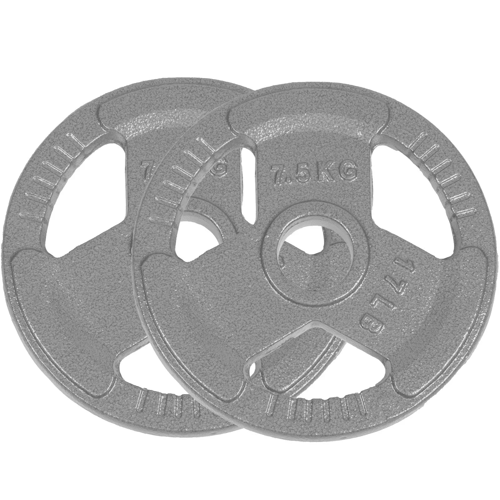 Weight 2 Iron and Olympic Pack or Standard for Olympic Strength Weightlifting, 17LB Cast Plate Training Plates,