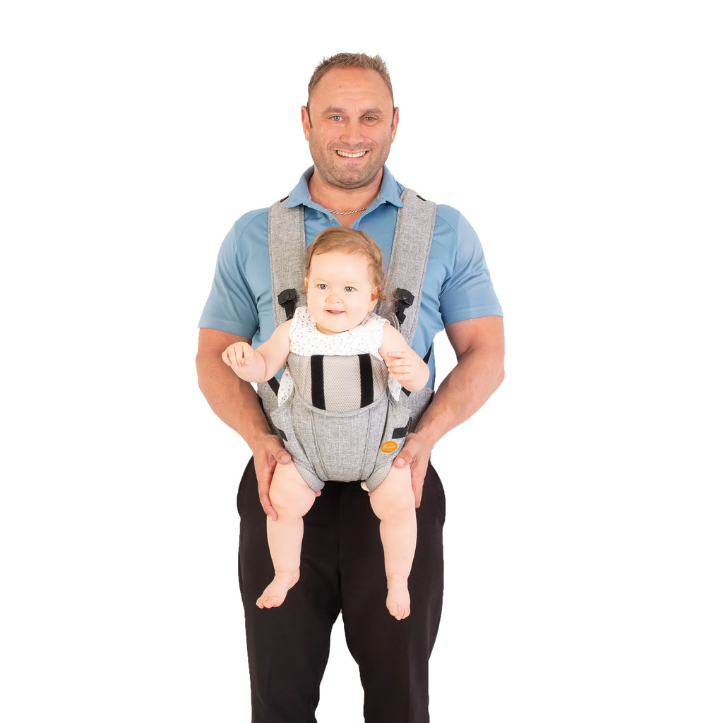 Position Dreambaby 3-in-1 Oxford Baby Adjustable Carrier