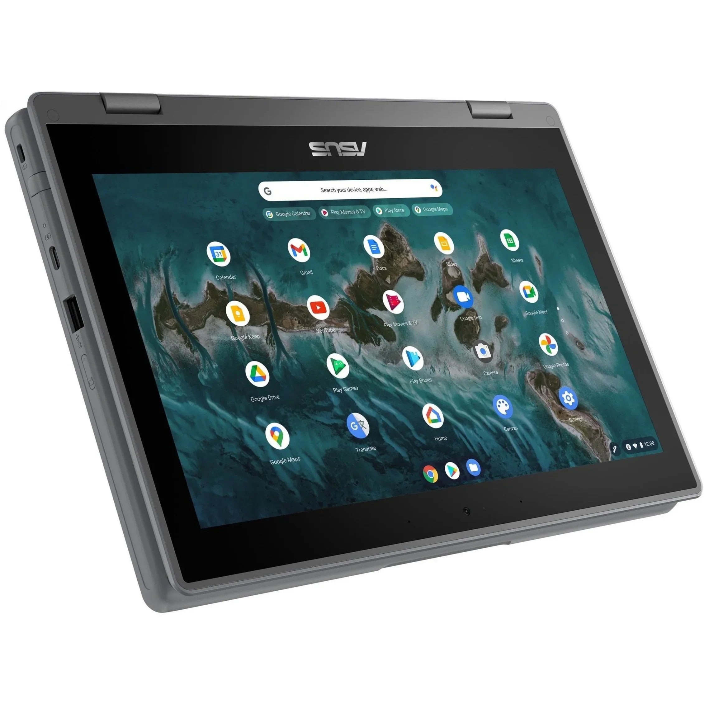 Celeron Touchscreen, CR1100FKA-YZ184T N5100, 64GB 11.6" SSD, Chromebook Asus Flip Intel ChromeOS,