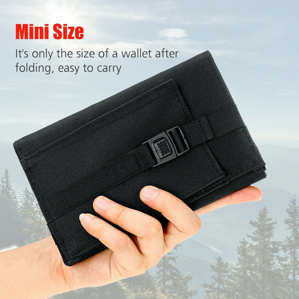 Portable Outdoors for Bank Solar Phone 80W Solar Hiking Panel Fishing Emergency Power Waterproof Charger Camping Charger Phone Solar