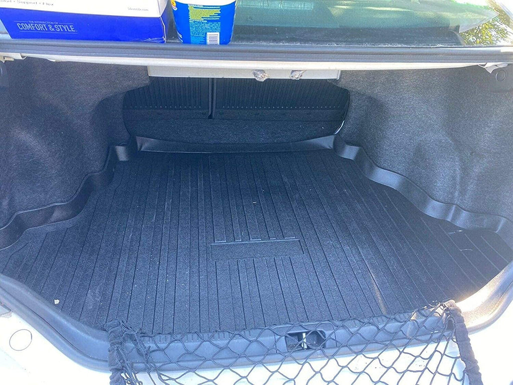 EACCESSORIES EA – – to Non-Slip with for Trunk Raised Rubber 2012-2017 Mats Cars – Weather-Resistant for – Laser Toyota Mat Trunk Mat Design Cargo – Liner Car Install Camry Easy Pre-Cut Lip Trunk