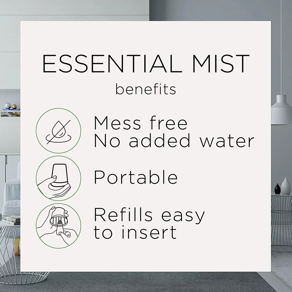 Refill, ct, Freshener Orange, Oils Essential Air Diffuser, Essential Sweet & Air 5 Mandarin Mist Wick