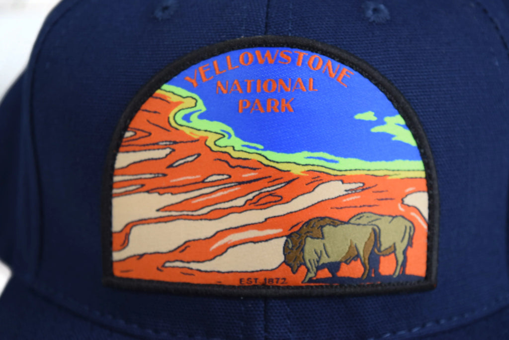 Co. National Sendero Park Snapback Adjustable Hat Provisions Yellowstone