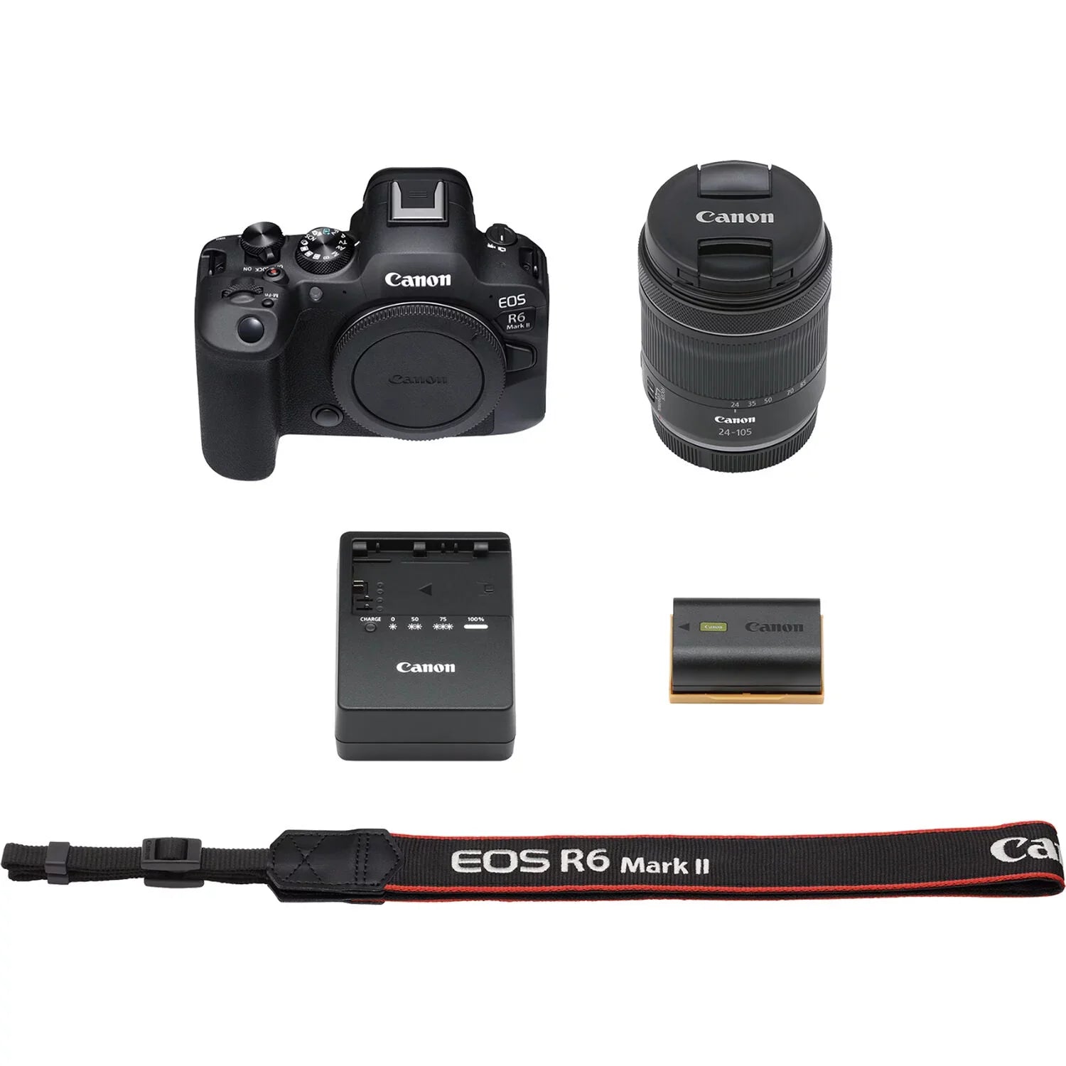 EOS and Mark Kit f/4-7.1 Mirrorless Canon II 24-105mm Lens - Accessory R6 Camera