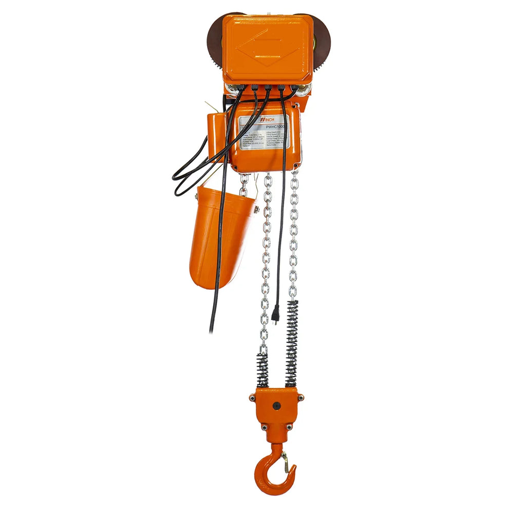 20 Chain Chain Trolley 1 Electric Ton M3/H2 Power ft. 220V G80 Hoist Prowinch