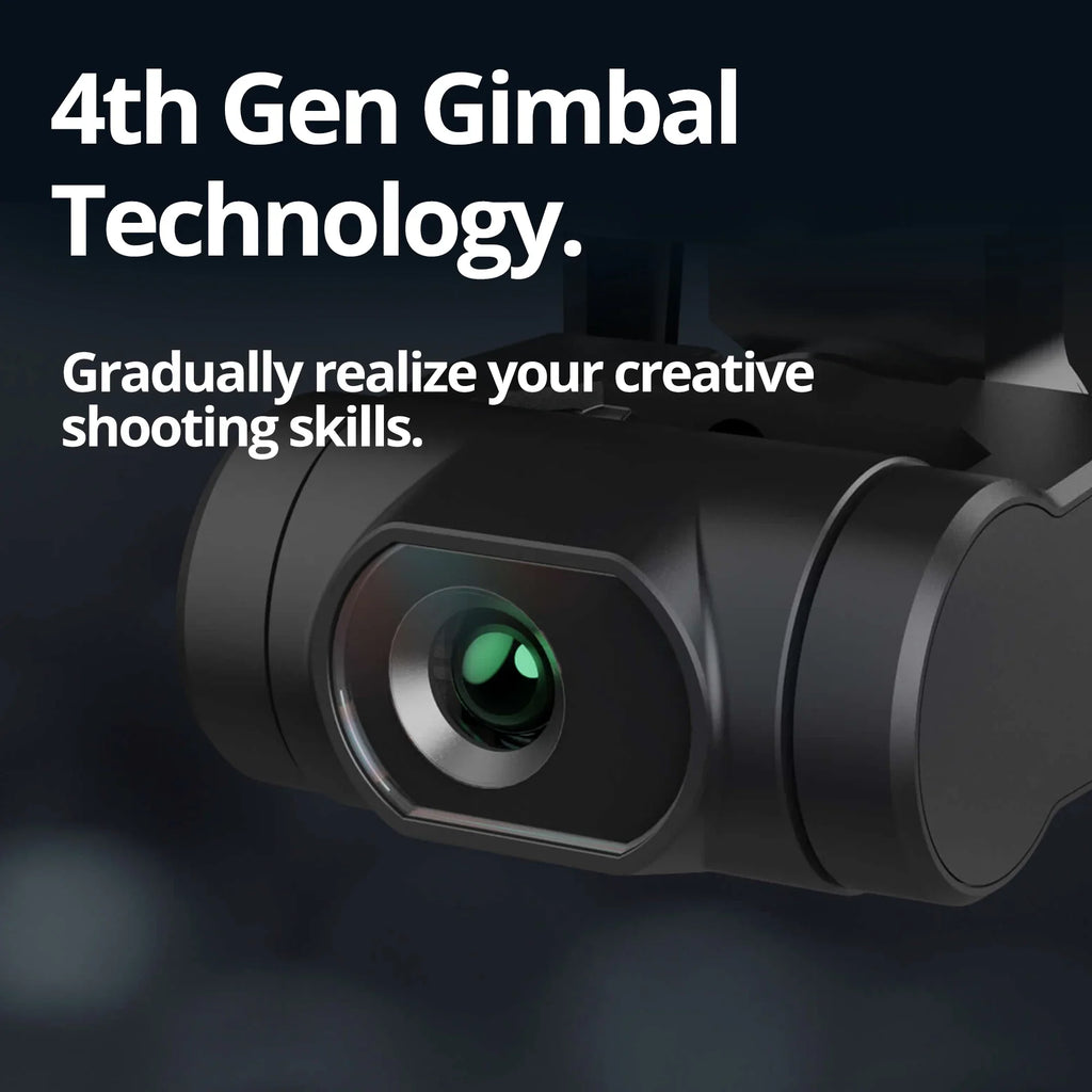 Bigly 10km Me, Voyager 4K Drone, Baller 249 Gimbal, Ultra Follow Big Brothers The AI-Powered Stable 135mins Grams, Flight Time Camera, HD Range, Combo! 30fps 3-Axis Zino Ultra