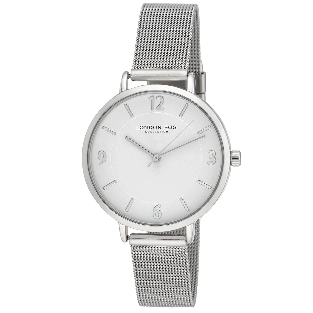 Watch London Regent Mesh Fog Silver