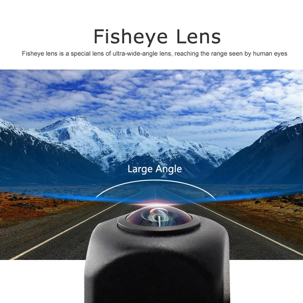 Parking Line Dynamic Backup Vehicle Smartour Lens Rear View Fisheye Reverse Camera Car Camera Track 1080P HD Trajectory Parking